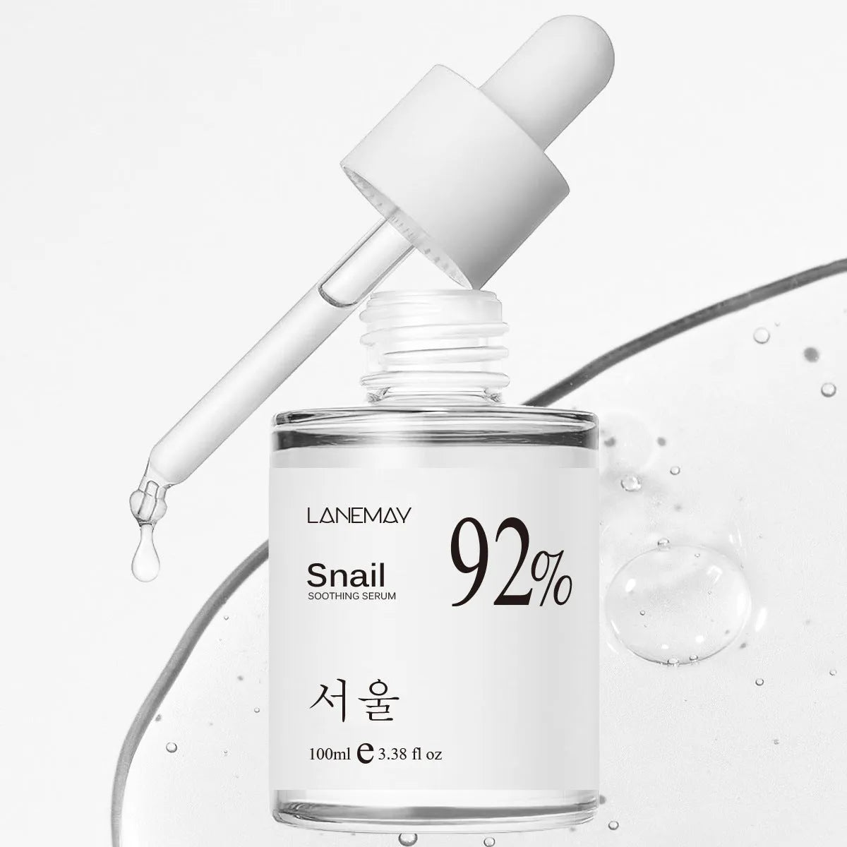 100ml essence toner bottle with glycerol moisturising formula for facial skincare