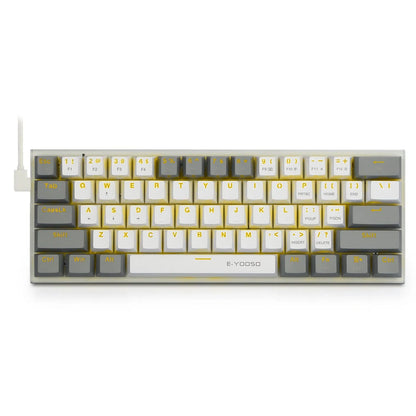 Aluminium alloy mechanical keyboard key caps in black, grey, and green colour scheme