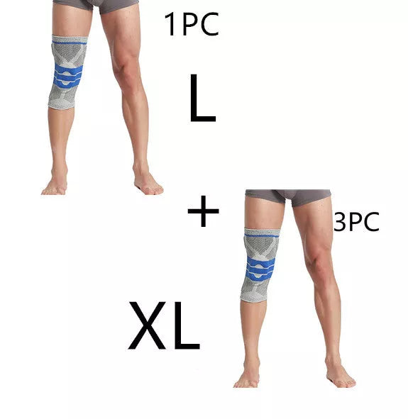 Silicone Knee Pad Protector in various colors and sizes for knee protection during work or hobbies
