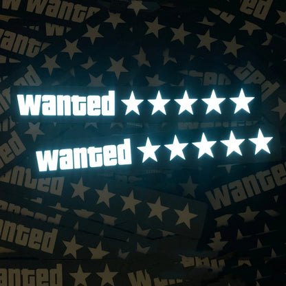 27cm × 4cm luminous car sticker with 0.35mm thickness and 8000-hour lifespan