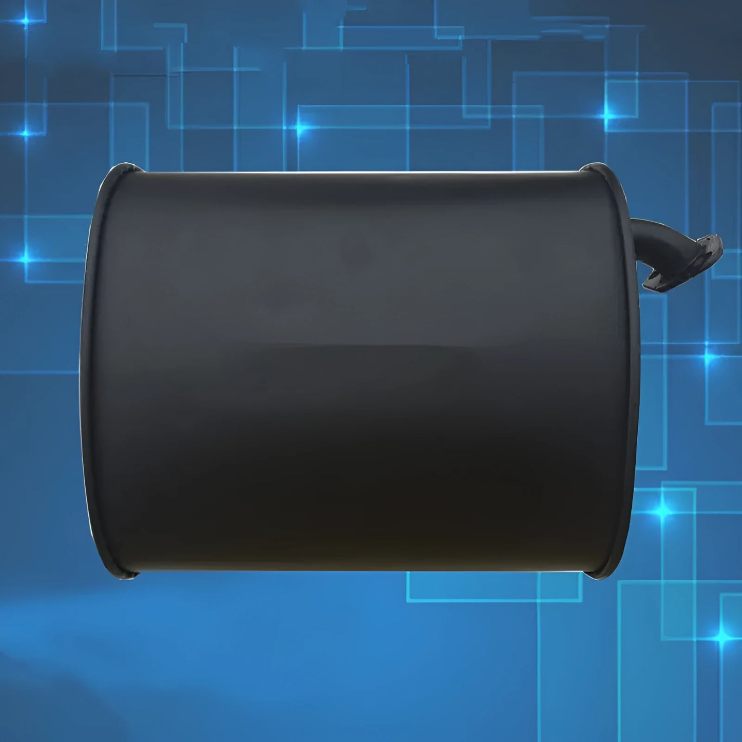 Steel generator exhaust silencer and chimney pipe for 2-3kW and 5-8kW gasoline generators