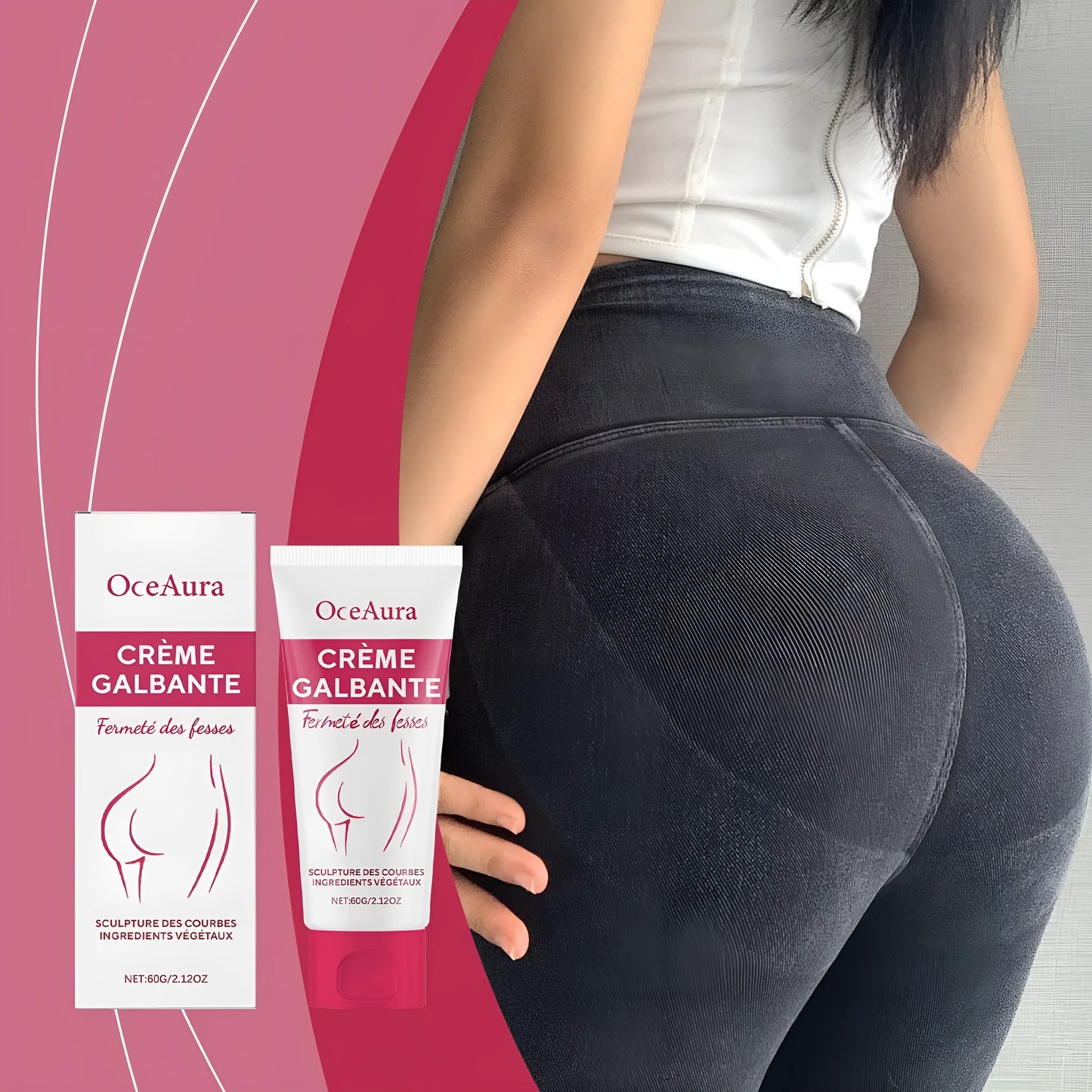 60g tube of hip neck moisturising and nourishing cream with botanical extracts