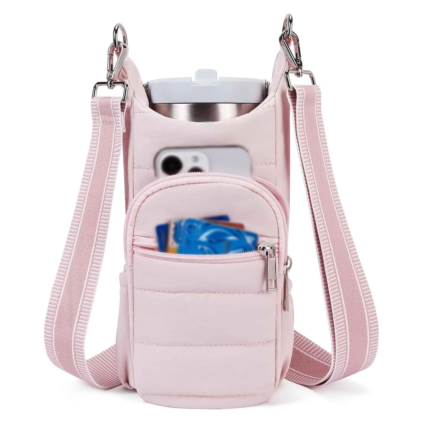 Cloth water bottle bag for bicycles in modern simplicity style