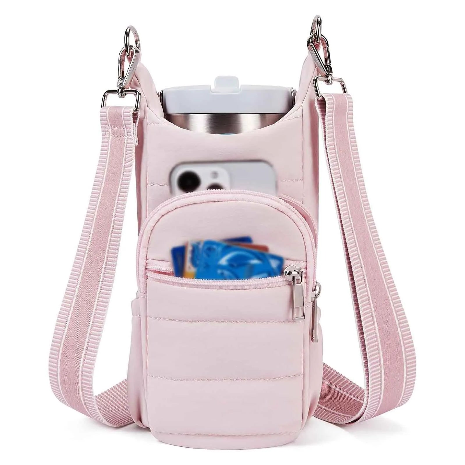 Cloth water bottle bag for bicycles in modern simplicity style