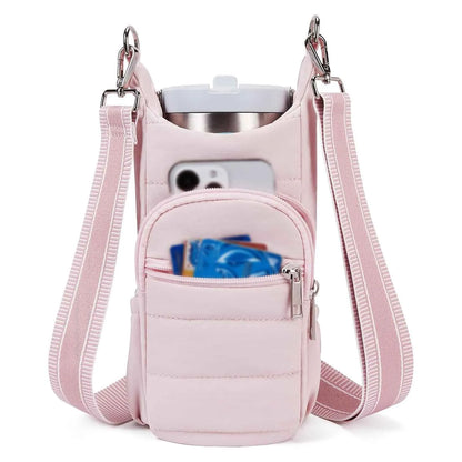 Cloth water bottle bag for bicycles in modern simplicity style