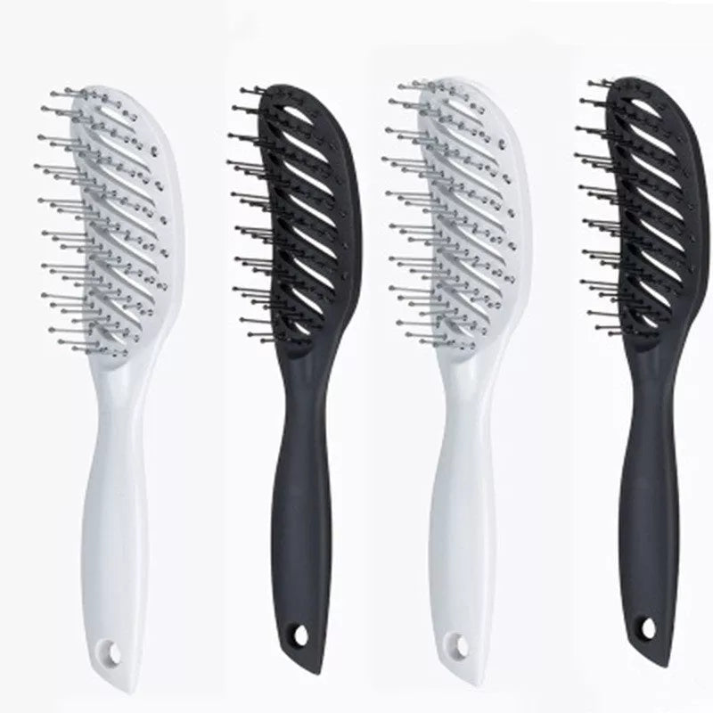 Vent Comb Hairbrush with anti-static hollow design for scalp massage