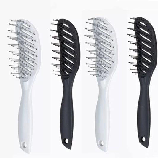 Vent Comb Hairbrush with anti-static hollow design for scalp massage