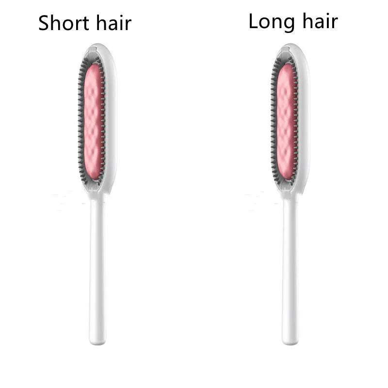 Green plastic pet hair removal comb with disposable wipes for cats and dogs