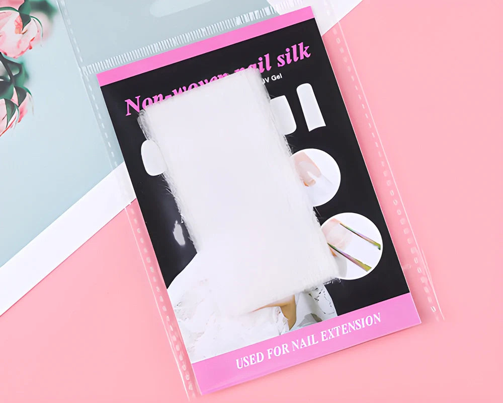 FiberBeauty Nail Extension Silk Fiberglass - 10 pieces of customizable, durable, and natural-looking nail extensions