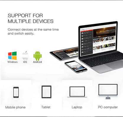 Portable wireless Bluetooth rolly keyboard with folding design and built-in device stand for tablets and smartphones
