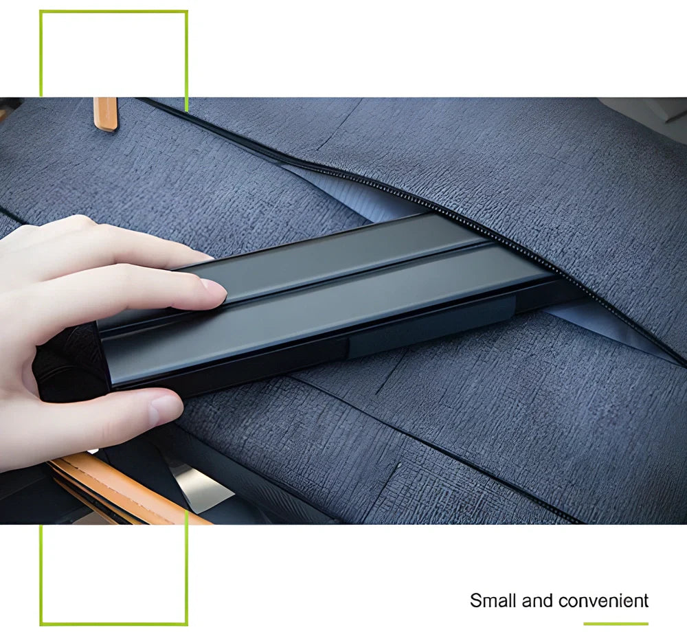 Portable wireless Bluetooth rolly keyboard with folding design and built-in device stand for tablets and smartphones