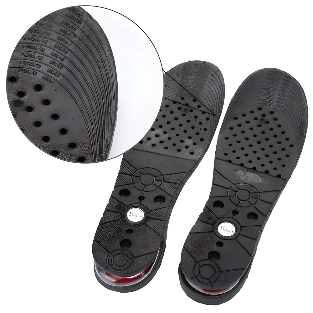 Height Boosting Insoles that add up to 2 inches (5 cm) of height instantly with premium, comfortable, and orthopedic design