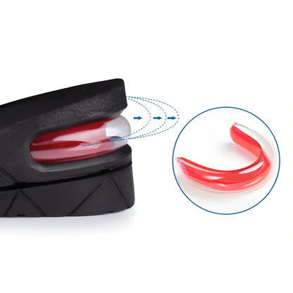 Height Boosting Insoles that add up to 2 inches (5 cm) of height instantly with premium, comfortable, and orthopedic design