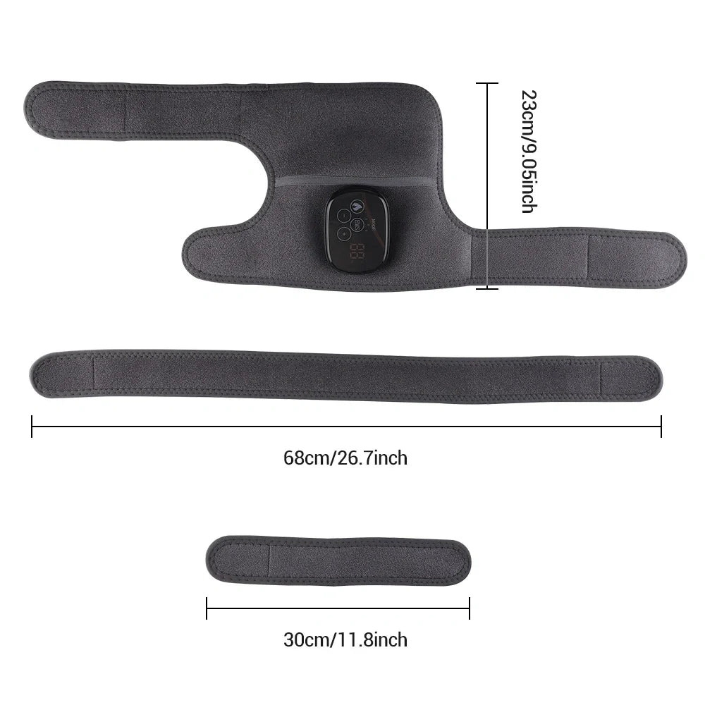 Electric Heating Therapy and Vibration Massager for Knee, Shoulder, and Elbow Pain Relief