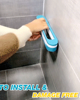 Fold-Away Slipper Organizer made of sturdy ABS plastic with a foldable design and adhesive backing for damage-free installation