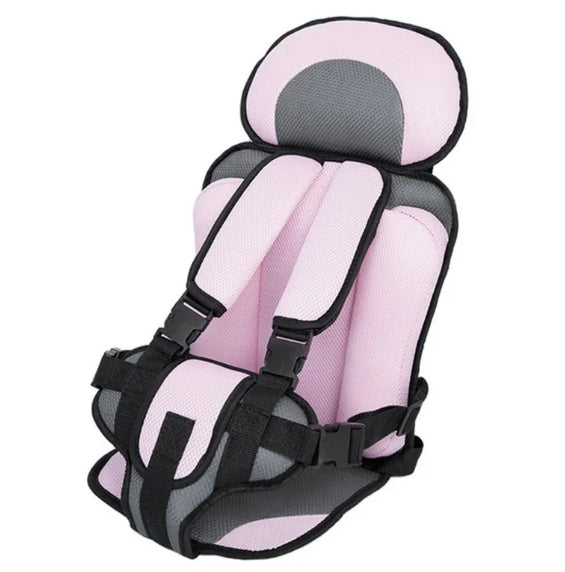 Hhomeenjoy Portable Booster Seat Baby Car For Travel-Portable 5-Point Harness Baby Car Seat - Lightweight Travel Booster Seat with Breathable Mesh for 9 Months to 6 Years