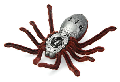 Realistic Remote Control Spider Toy with Lifelike Movement and Glowing LED Eyes