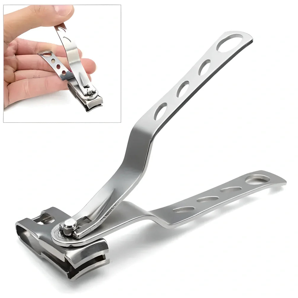 Durable Ergonomic Rotating Nail Clipper with 360-degree Rotating Head and Comfortable Grip for Convenient Nail Trimming