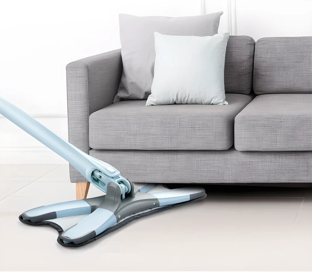 TouchlessMop™ Automatic Self-Wringing Mop with Hands-Free Wringing and 360-Degree Rotation